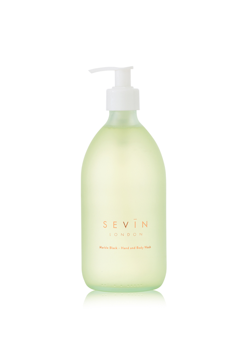 Sevin London MARBLE BLACK HAND & BODY WASH 500ml - ЗАСІБ ДЛЯ МИТТЯ РУК І ТIЛА Sevin London MARBLE BLACK HAND & BODY WASH 500ml - ЗАСІБ ДЛЯ МИТТЯ РУК І ТIЛА